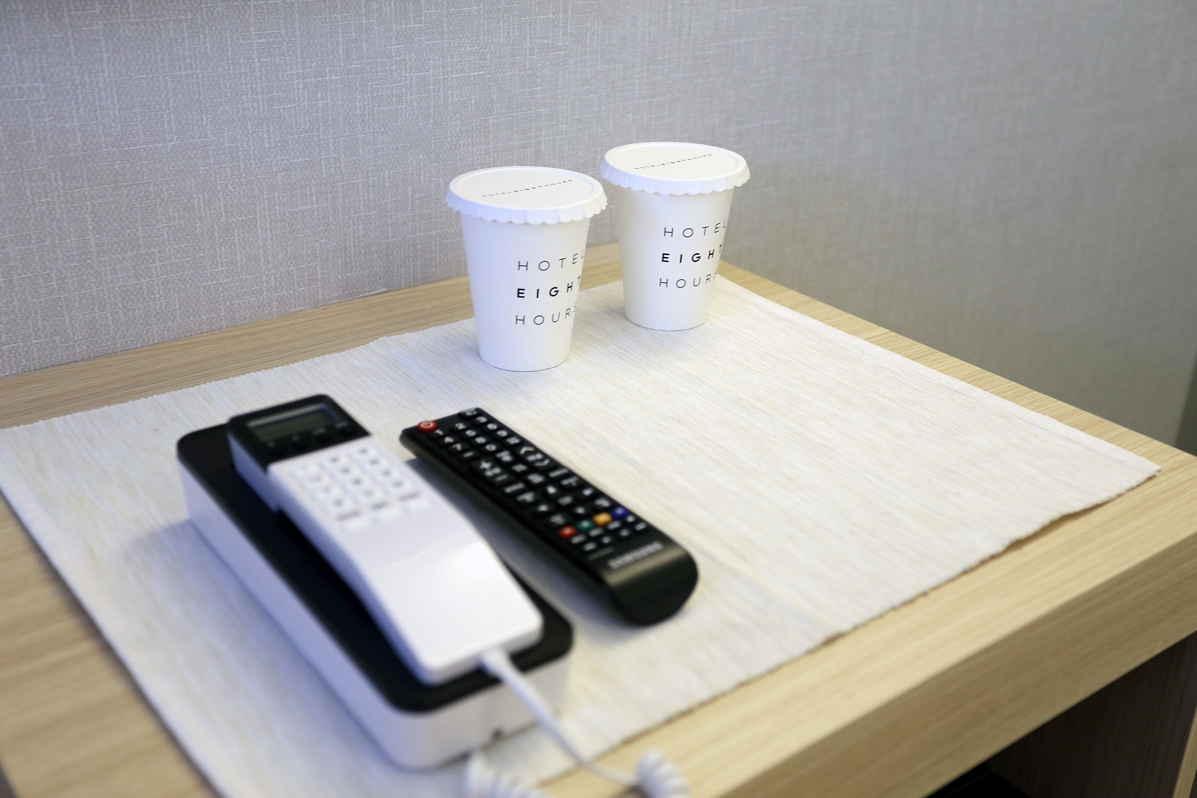 semi-duplex twin  | premium bedding, in-room safe, individually decorated