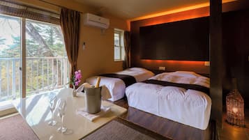Deluxe Twin Room, Non Smoking, Balcony | Desk, soundproofing, free WiFi, bed sheets