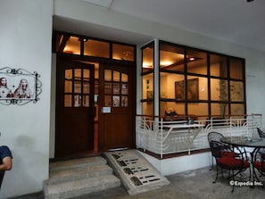 Property entrance - Pension Natividad (Manila)