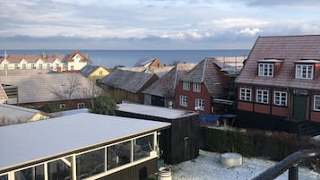 Udsigt fra overnatningsstedet