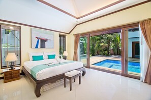 Egyptian cotton sheets, premium bedding, minibar, in-room safe - Tropicana Pool Villa (Pattaya)