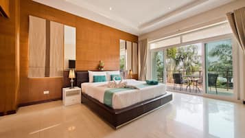 Villa T3 Private Pool 4 Bedrooms | Egyptian cotton sheets, premium bedding, minibar, in-room safe