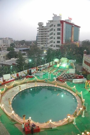 Área de bodas al aire libre