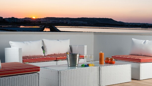 Terrace/patio - Hotel Villa Sveva (Cagliari)
