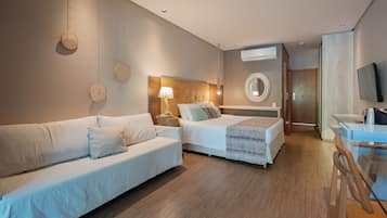 Quarto premium (com Banheira) | Roupas de cama premium, frigobar, cofres nos quartos