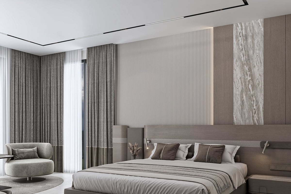 Family Garden Suite, 2 Bedroom | Minibar med vissa gratis produkter och värdeförvaringsskåp på rummet