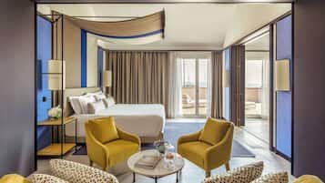 Suite Présidentielle (La Falisia) | Minibar, coffres-forts dans les chambres, bureau