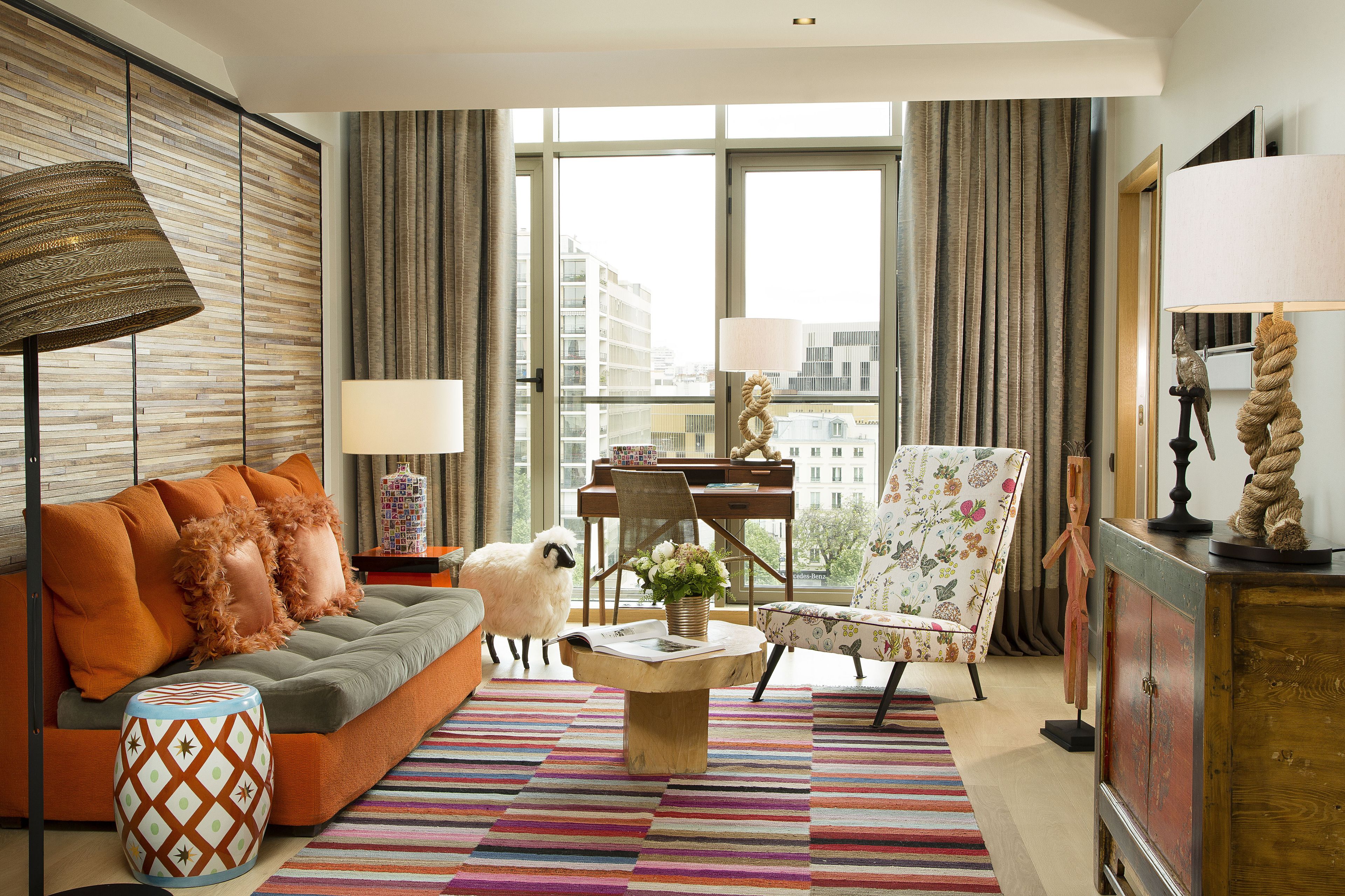 royal suite | living room | flat-screen tv, ipad