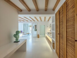 Suite Private Pool, Terrace | Biancheria da letto di alta qualità, materassi in memory foam