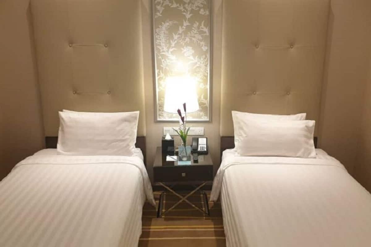 Minibar, in-room safe, desk, laptop workspace