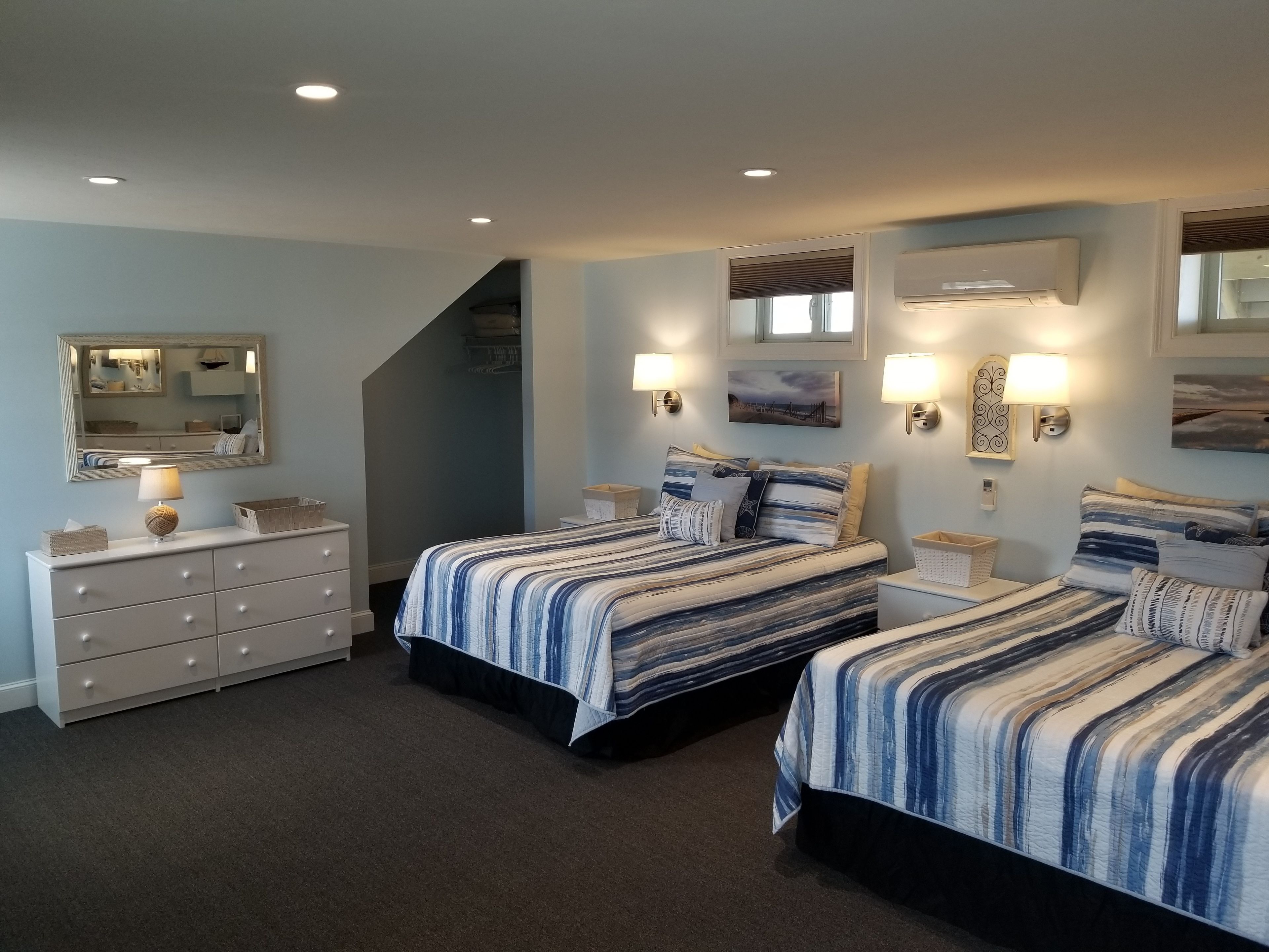 1 bedroom beach house | individually decorated, individually furnished, iron/ironing board