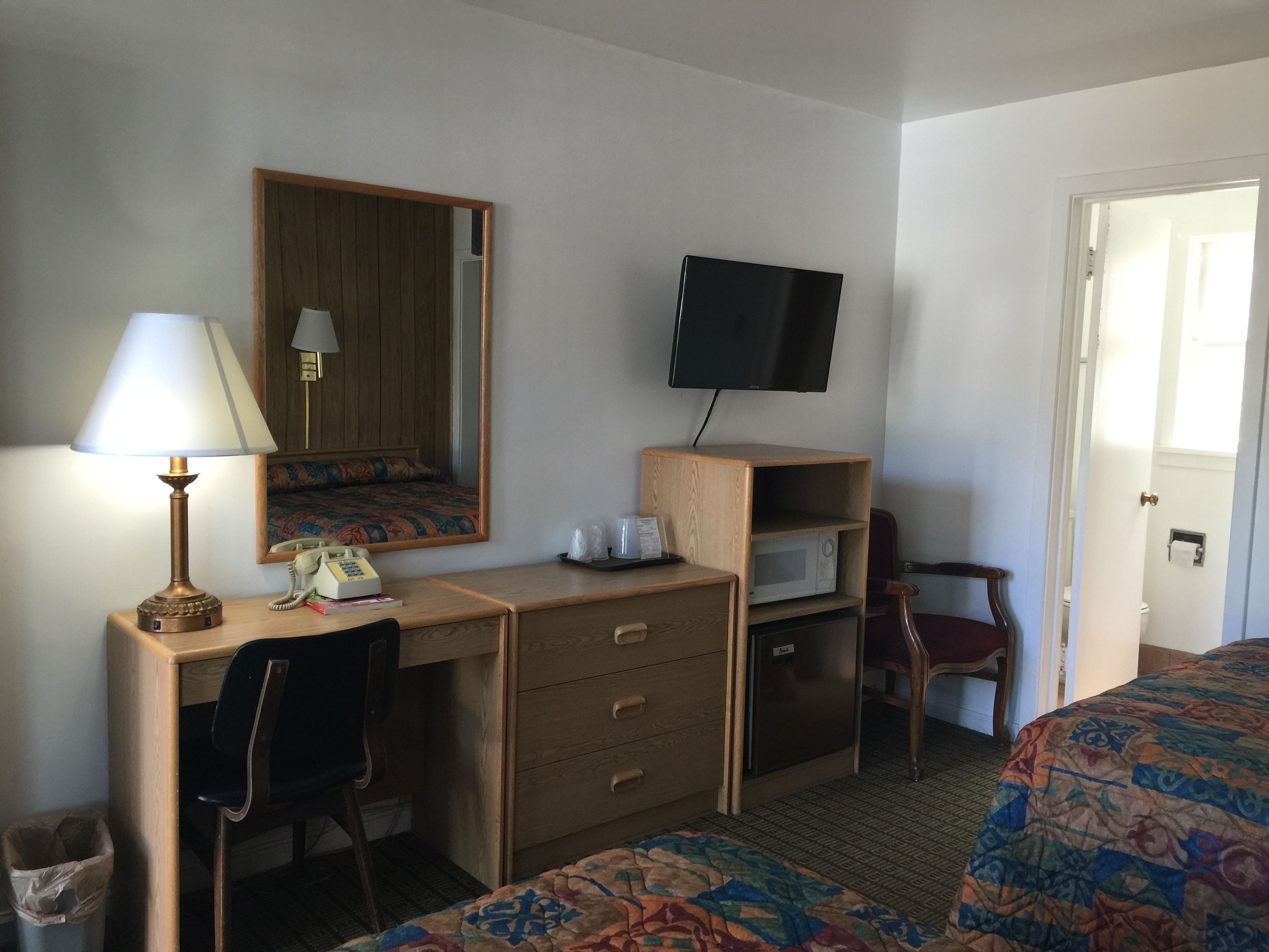 Room, 2 Double Beds (Non-Smoking) | Desk, free WiFi