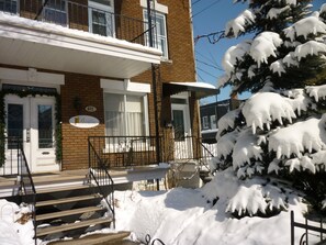 Fassade der Unterkunft