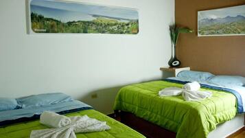Desk, rollaway beds, free WiFi
