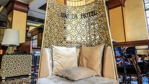Lobby sitting area - Luneta Hotel (Manila)