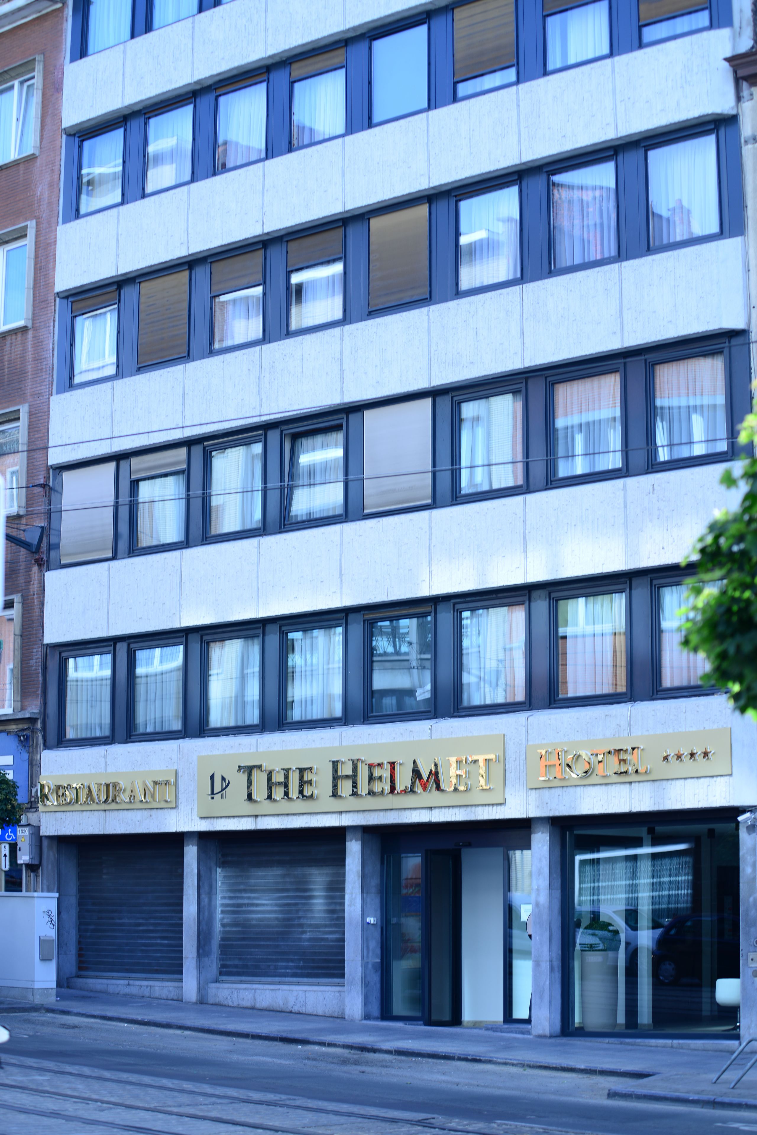 Façade de l’hébergement