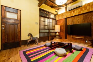 Traditional House, 2 Bedrooms, Non Smoking | Living area | 50-inch flat-screen TV with satellite channels, LED TV, computer - Bamba Hotel Tokyo-Private Townhouse- (Tokyo)