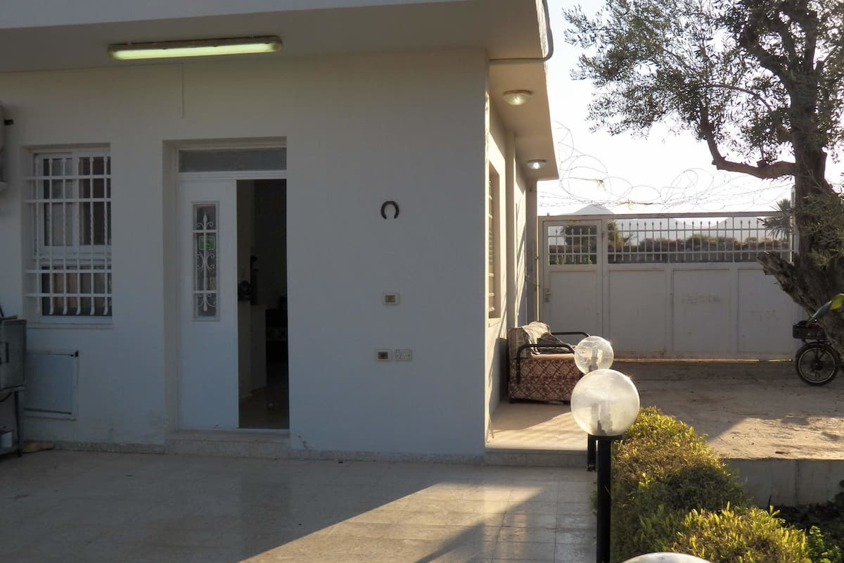 Suite, privébadkamer | Terras