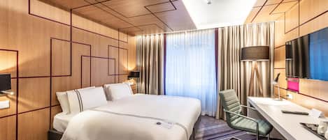 Cortinas blackout, sistema de insonorización y wifi gratis