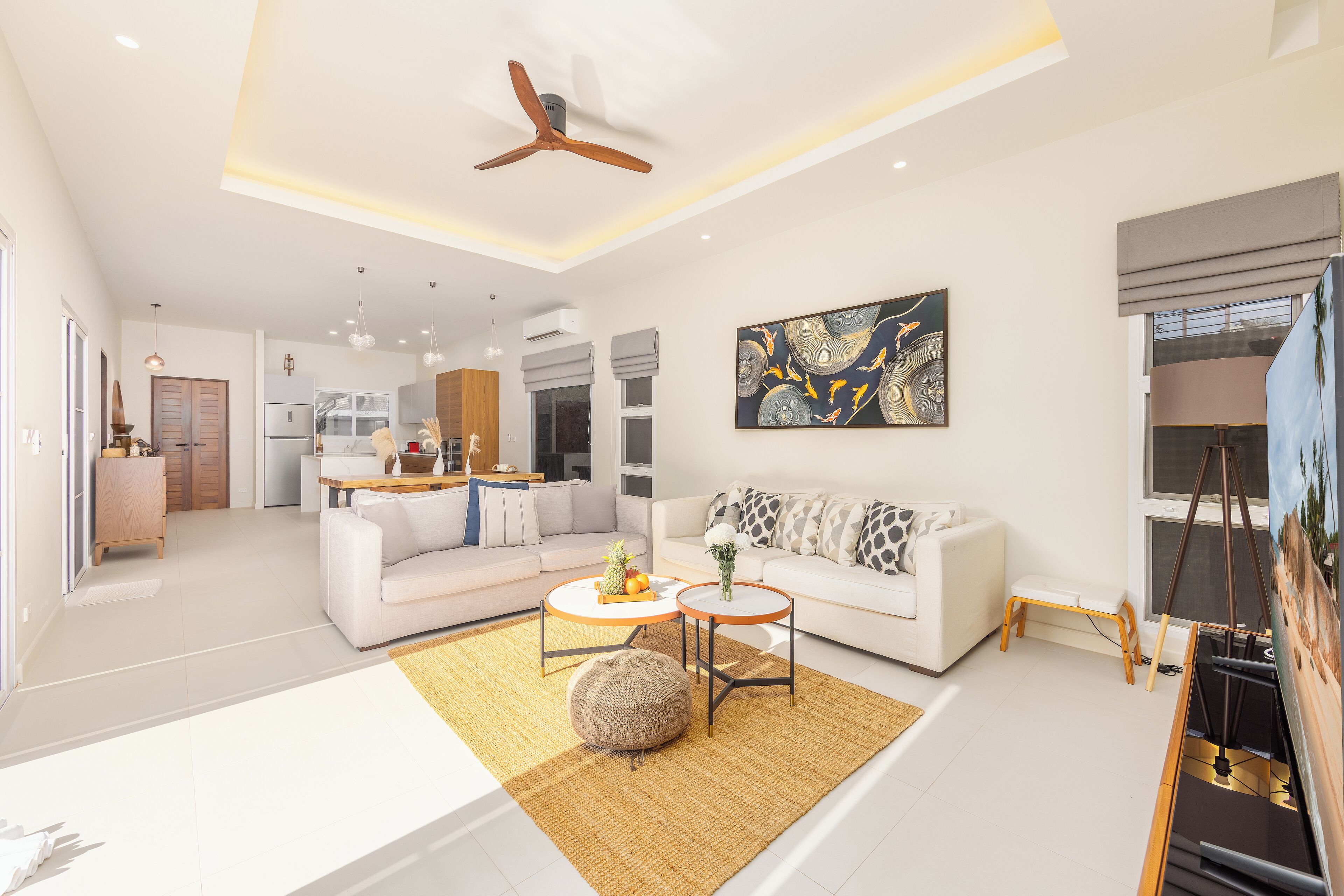 Televisión de pantalla plana, reproductor de DVD