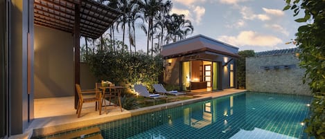 Comfort Villa, 3 Bedrooms, Terrace, Pool View | Private pool