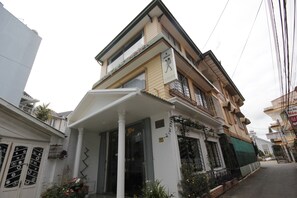 Façade de l’hébergement