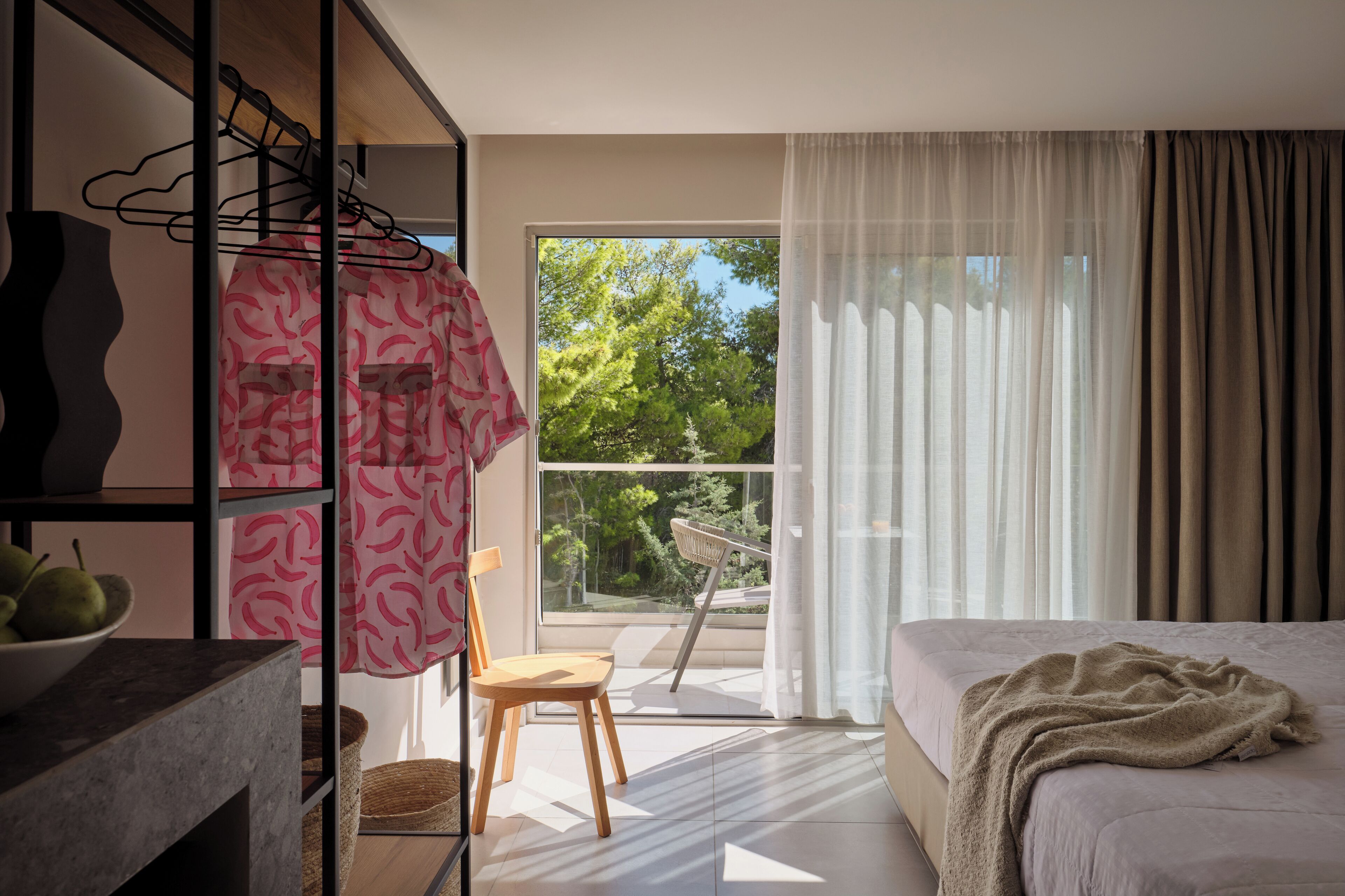 Deluxe Double or Twin Room, Garden View | In-room safe, soundproofing, free WiFi, bed sheets