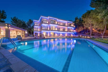 Front of property. Ionian Hill Hotel