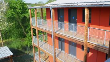 Voorkant van accommodatie