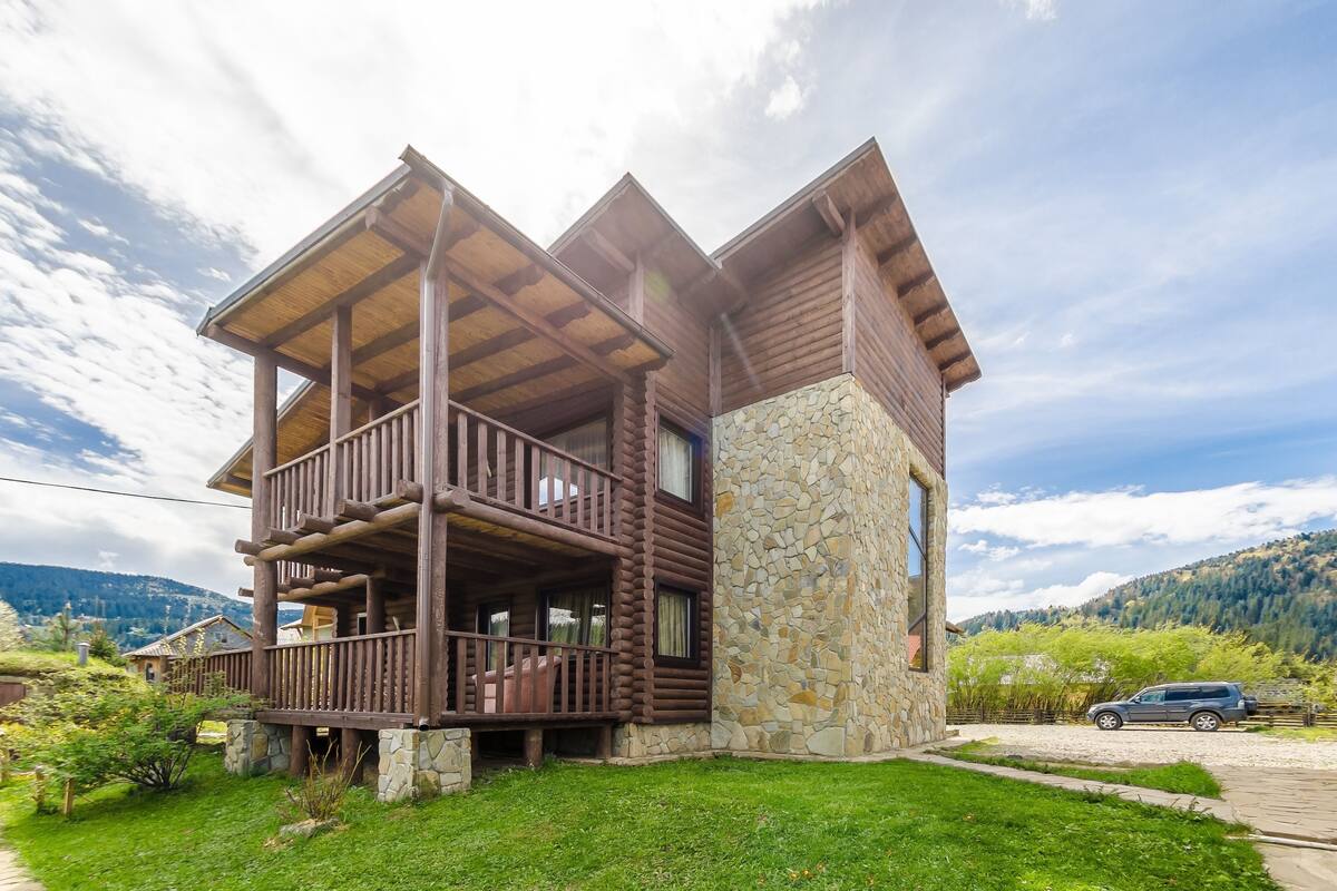 Deluxe Chalet, 3 Bedrooms, Terrace, River View | Wi-fi percuma, cadar katil