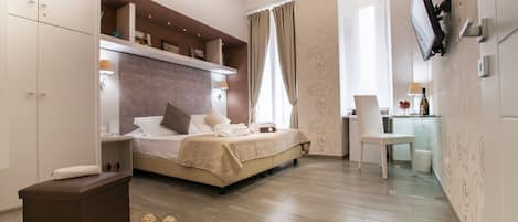 Standaard tweepersoonskamer, 1 slaapkamer | 1 slaapkamer, lakens van Egyptisch katoen, luxe beddengoed, donsdekens