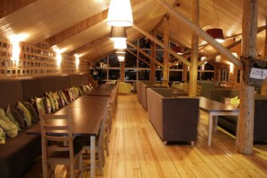 Breakfast, lunch, dinner served; Russian cuisine 