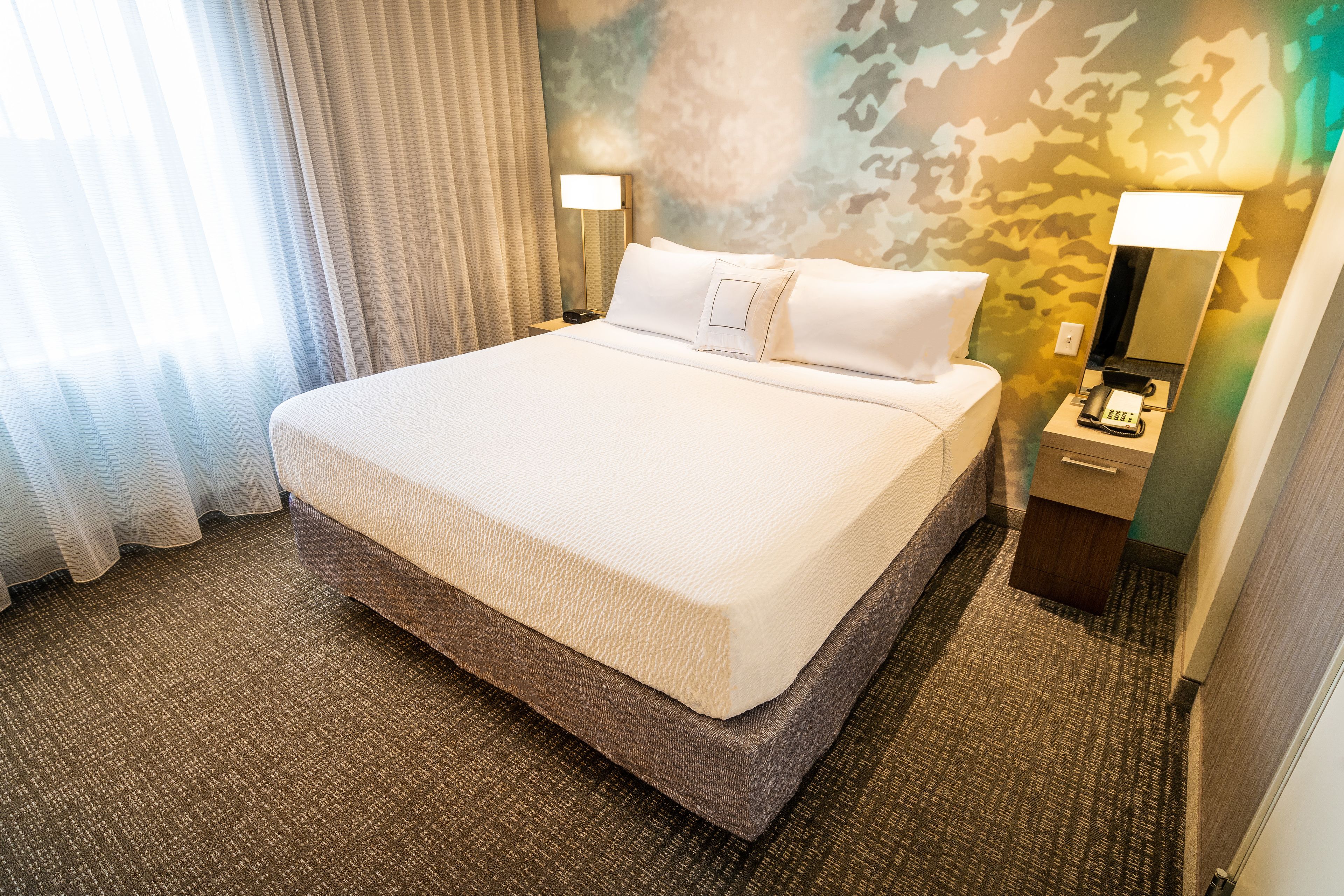 suite, 1 bedroom, corner | premium bedding, in-room safe, desk, blackout curtains