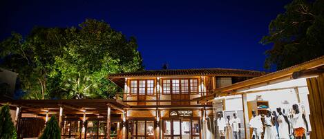 Façade de l’hébergement