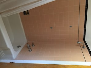 Room, 2 Double Beds, Non Smoking | Bathroom