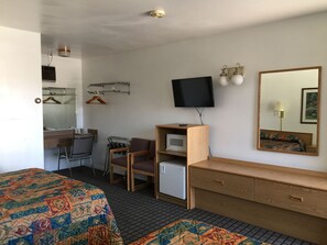 Room, 2 Double Beds, Non Smoking | Desk, free WiFi - Manor Motor Lodge (Elko)
