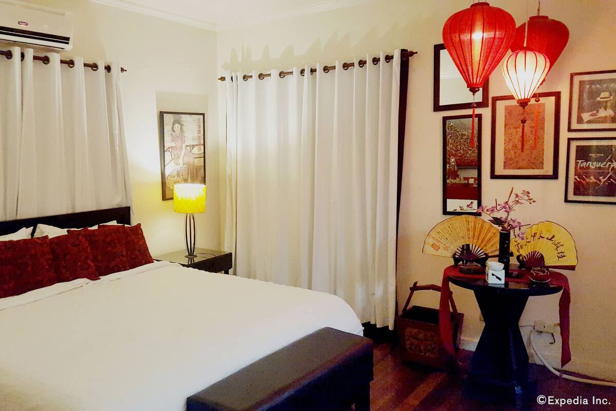 Desk, blackout curtains, iron/ironing board, rollaway beds