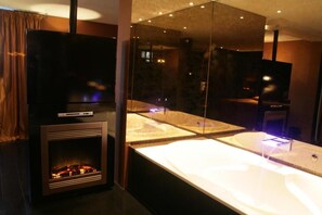 Suite Luxe, vue jardin | Salle de bain