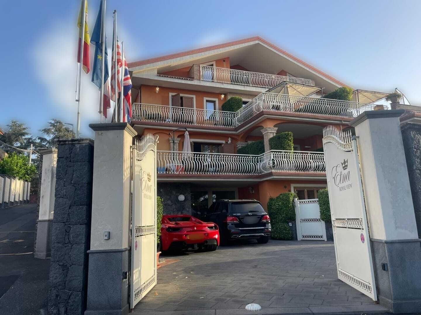 Fassade der Unterkunft