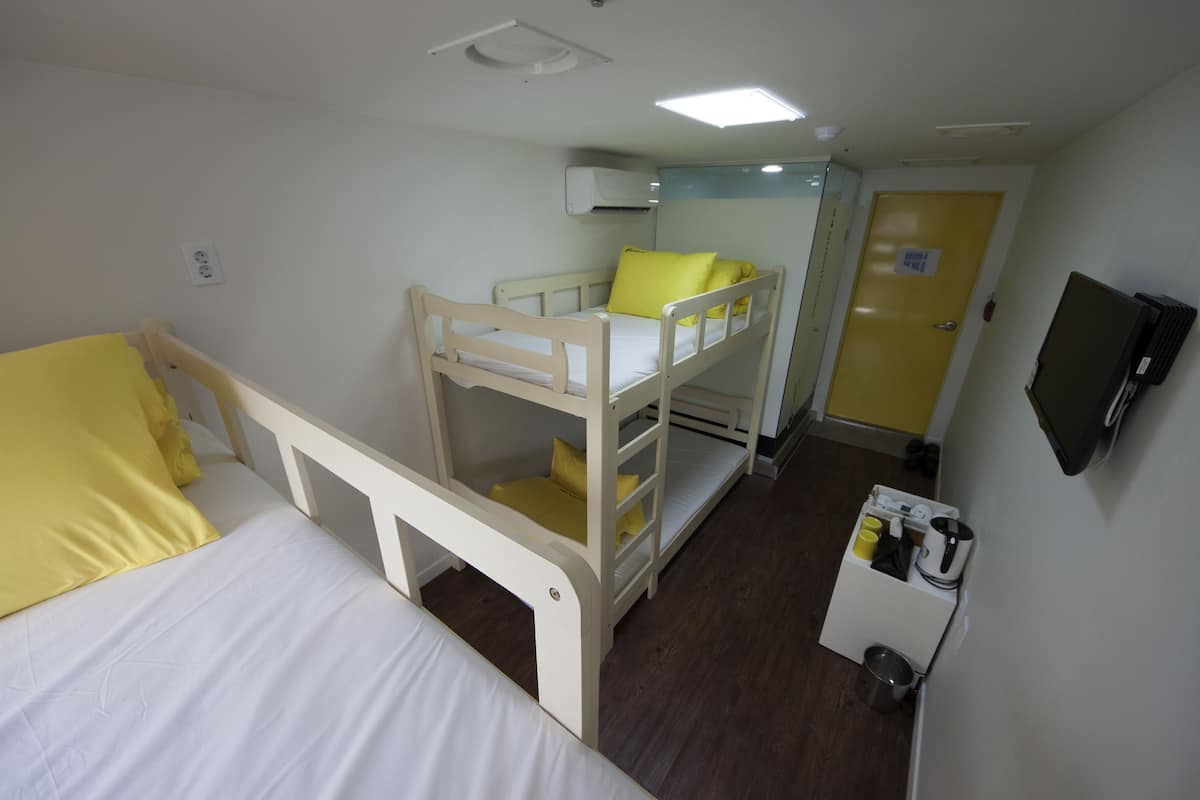 Blackout curtains, iron/ironing board, free WiFi, bed sheets