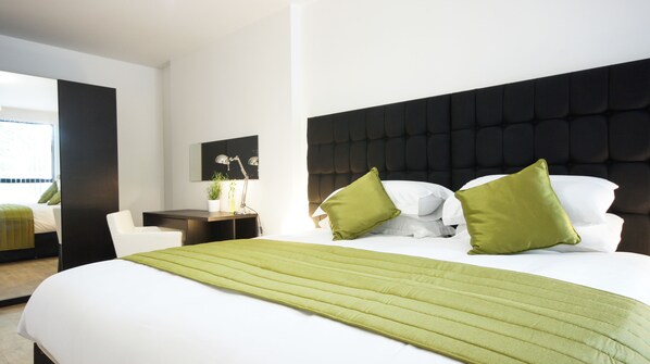 Superior Apartment, 2 Bedrooms | In-room safe, desk, iron/ironing board, free WiFi