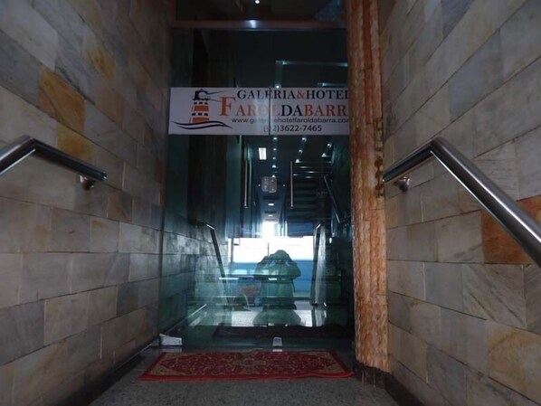 Entrada de la propiedad