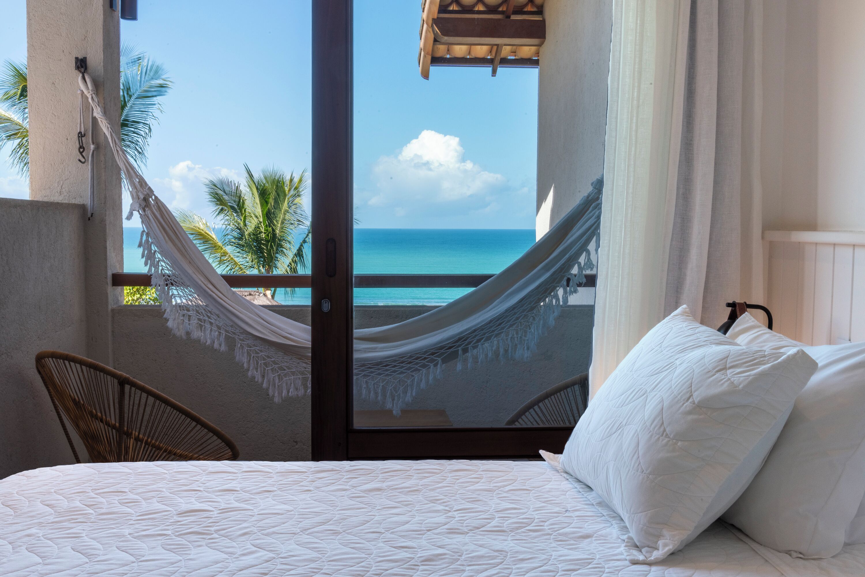 deluxe double room, sea view | 1 bedroom, premium bedding, pillow-top beds, minibar