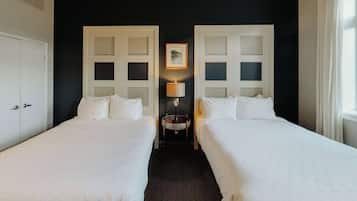 Standard Room, 2 Queen Beds, Refrigerator, City View (No Elevator Access) | Individually decorated, individually furnished, iron/ironing board