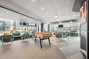 Sala de estar en el lobby