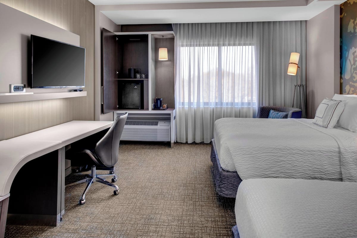 Room, 2 Queen Beds | Egyptian cotton sheets, premium bedding, in-room safe, desk