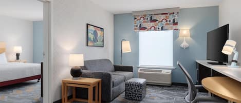 42-inch LCD TV with satellite channels, TV