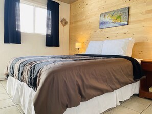 标准房, 1 张大床 | 笔记本电脑工作区、免费 WiFi、床单