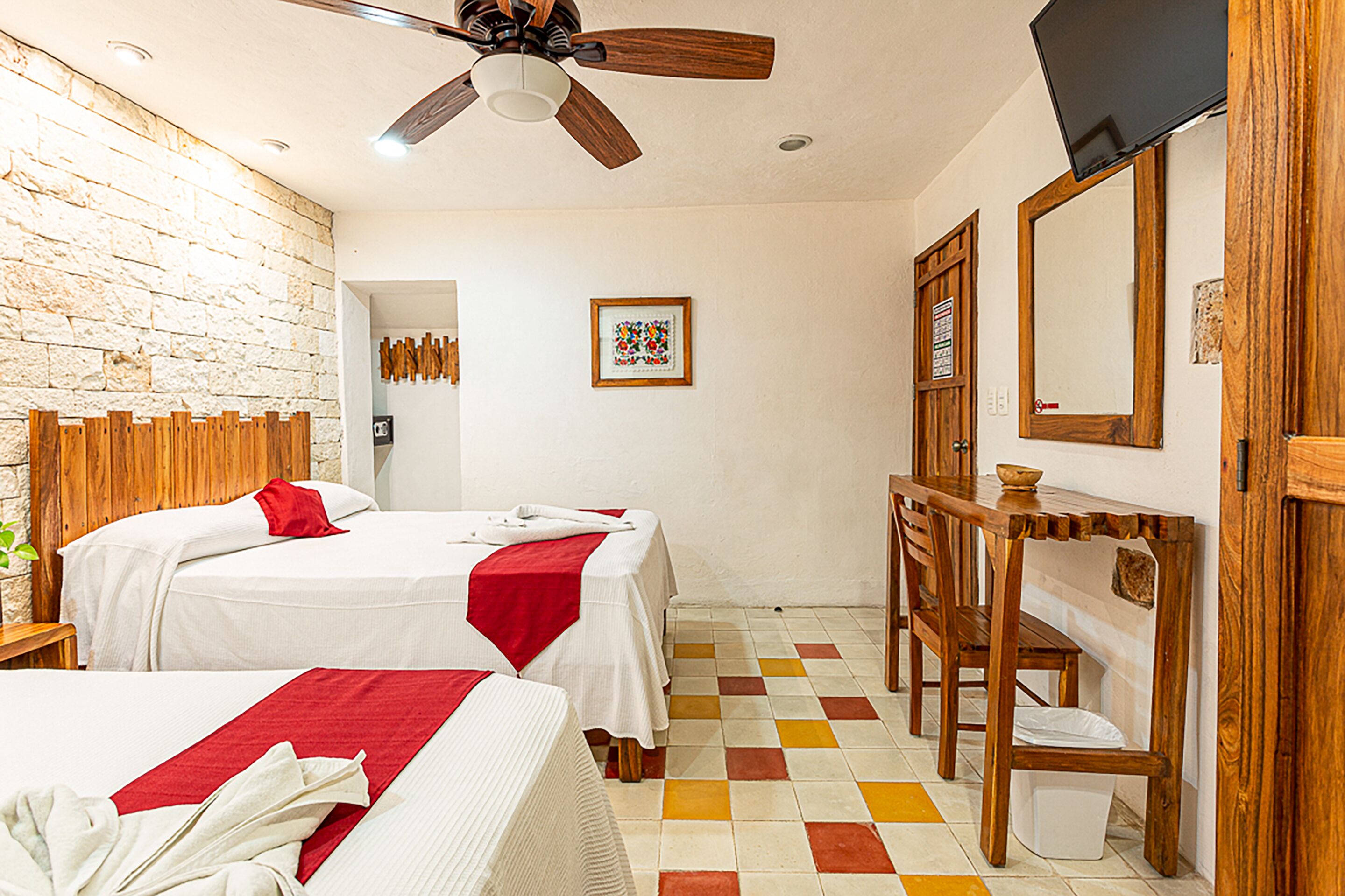 standard double room, 2 double beds (xxxxxx) | 1 bedroom, down duvets, in-room safe, individually decorated