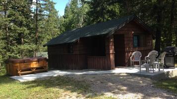 Familie bungalow, 1 slaapkamer | Terras